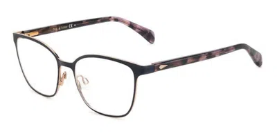 Rag & Bone Rnb3058/g Pjp Women's Glasses Blue Size 53 - Free Lenses - Blue Light Block Available In Dark Blue