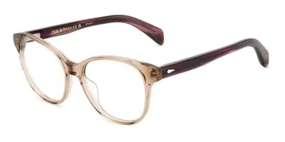 Rag & Bone Rnb3068/g Women's Glasses, Brown, Size 52