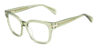 Rag & Bone Rnb3070/g Asian Fit 1ed Women's Glasses Green Size 55 - Free Lenses - Blue Light Block Available In Transparent Light Green