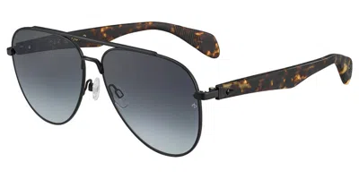 Rag & Bone Rnb5003/s 003/9o Occhiali Da Sole Blu Per Uomo In Black