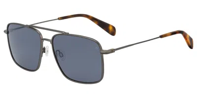 Rag & Bone Rnb5022/s R80/ku Occhiali Da Sole Grigi Per Uomo In Gray