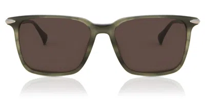 Rag & Bone Rnb5028/g/s 6ak/70 Occhiali Da Sole Verdi Per Uomo In Gold