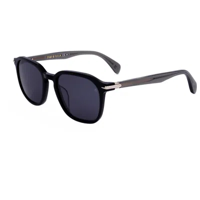 Rag & Bone Rnb5043s80752 Square-frame Dark Lens Sunglasses In Multi
