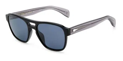 Rag & Bone Rnb5045/s 807/ir Men's Sunglasses Black Size 54