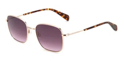 Rag & Bone Rnb5049/g/s Au2/ff Men's Sunglasses Gold Size 52