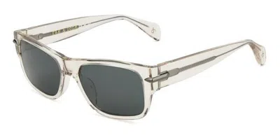 Rag & Bone Rnb5057/s 900/qt Men's Sunglasses Clear Size 55
