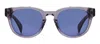 Rag & Bone Rnb6001/s Kb7 Ku Round Sunglasses In Blue
