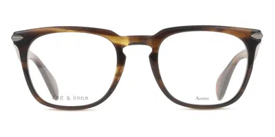 Rag & Bone Rnb7008 1qa Occhiali Da Vista Tartarugatishell Per Uomo (solo Montatura)