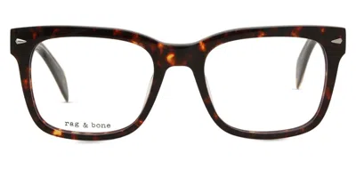 Rag & Bone Rnb7010 Men's Glasses, Tortoiseshell, Size 52 In Brown