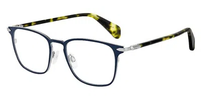 Rag & Bone Rnb7015 Men's Glasses, Blue, Size 51
