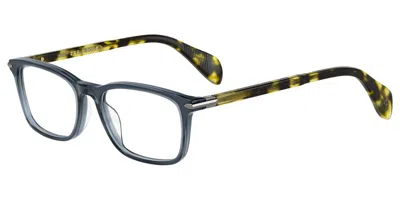 Rag & Bone Rnb7016 Pjp Occhiali Da Vista Blu Per Uomo (solo Montatura) In Blue