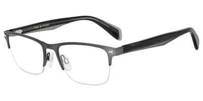 Rag & Bone Rnb7019 R80 Men's Glasses Grey Size 52 - Free Lenses - Blue Light Block Available