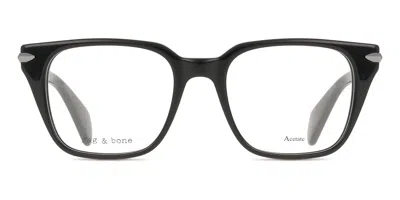 Rag & Bone Rnb7023 807 Men's Glasses Black Size 49 - Free Lenses - Blue Light Block Available