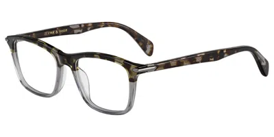 Rag & Bone Rnb7024 08a Occhiali Da Vista Tartarugatishell Per Uomo (solo Montatura)