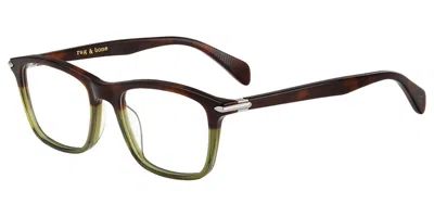 Rag & Bone Rnb7024 I2a Men's Glasses Tortoiseshell Size 53 - Free Lenses - Blue Light Block Available In Dark Brown,mint Green Tortoise