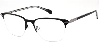 Rag & Bone Rnb7029 807 Occhiali Da Vista Neri Per Uomo (solo Montatura) In Black