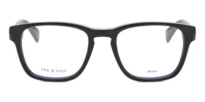 Rag & Bone Rnb7032/g Asian Fit Men's Glasses, Black, Size 52