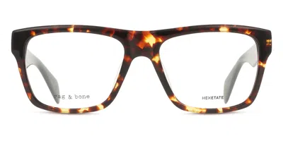 Rag & Bone Rnb7036 Men's Glasses, Tortoiseshell, Size 54 In Brown