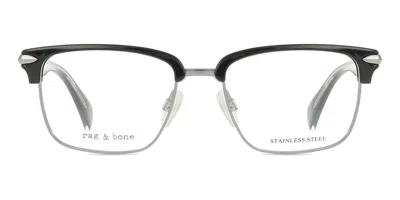 Rag & Bone Rnb7038/g 807 Men's Glasses Black Size 53 - Free Lenses - Blue Light Block Available