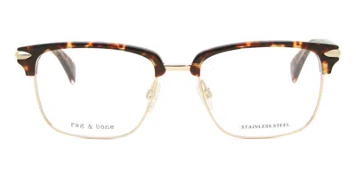 Rag & Bone Rnb7038/g Men's Glasses, Gold, Size 53