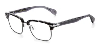 Rag & Bone Rnb7038/g Men's Glasses, Tortoiseshell, Size 51