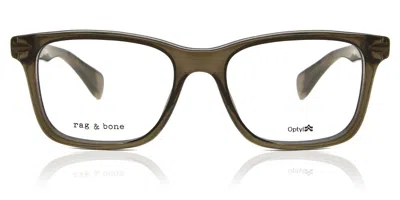 Rag & Bone Rnb7041/g 1ed Women's Glasses Brown Size 54 - Free Lenses - Blue Light Block Available In Transparent Brown Green