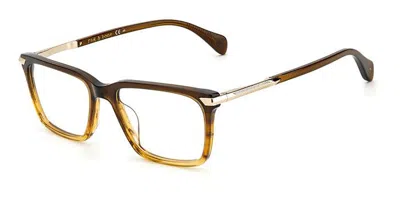 Rag & Bone Rnb7043 Men's Glasses, Brown, Size 54
