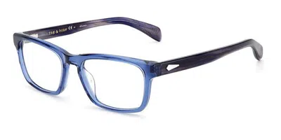 Rag & Bone Rnb7045 Men's Glasses, Blue, Size 54