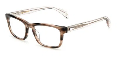 Rag & Bone Rnb7045 Men's Glasses, Brown, Size 54
