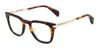 Rag & Bone Rnb7048 Men's Glasses, Tortoiseshell, Size 48 In Red