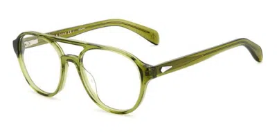 Rag & Bone Rnb7049/g Asian Fit Men's Glasses, Green, Size 51