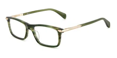 Rag & Bone Rnb7050 Men's Glasses, Green, Size 54