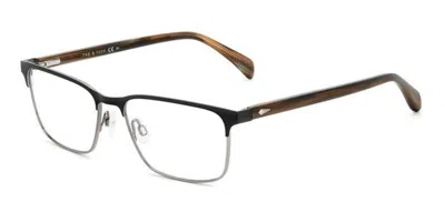 Rag & Bone Rnb7051/g 807 Men's Glasses Black Size 54 - Free Lenses - Blue Light Block Available