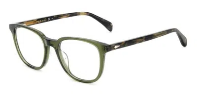 Rag & Bone Rnb7052 Men's Glasses, Green, Size 51
