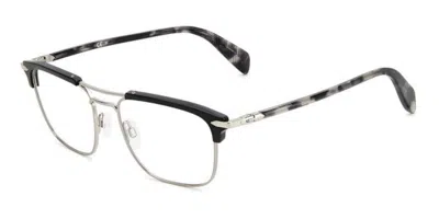 Rag & Bone Rnb7055/g 807 Men's Glasses Black Size 54 - Free Lenses - Blue Light Block Available In Silver Black