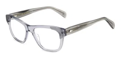 Rag & Bone Rnb7061/g Asian Fit Men's Glasses, Clear, Size 55 In Gray