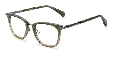 Rag & Bone Rnb8001 1ed Men's Glasses Brown Size 51 - Free Lenses - Blue Light Block Available In Transparent Brown Green