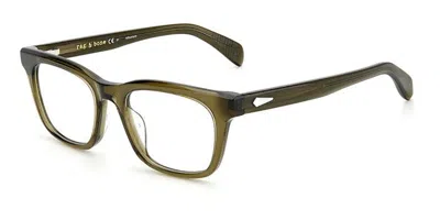 Rag & Bone Rnb8002/g Asian Fit Men's Glasses, Green, Size 52