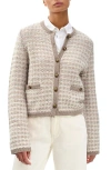 Rag & Bone Robyn Cardigan Oatmeal Multi In Neutral