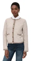 Rag & Bone Robyn Cardigan Oatmeal Multi In Neutral