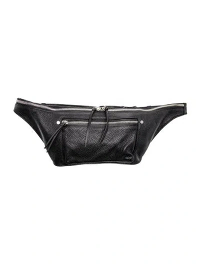 Pre-owned Rag & Bone Rockstud Belt Bag In Black