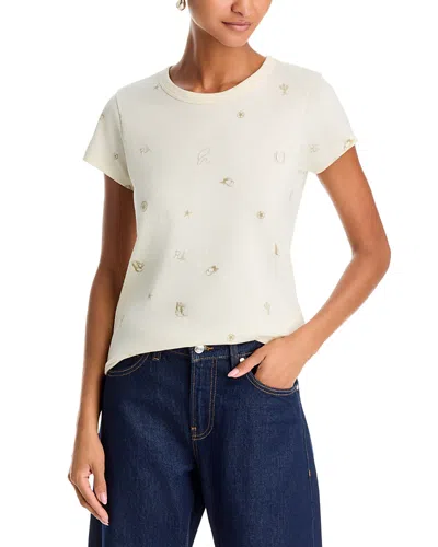 Rag & Bone Rodeo Cotton Tee In White
