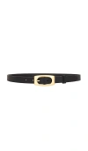 Rag & Bone Rory Belt In Black