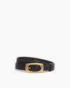 Rag & Bone Rory Leather Belt In Black