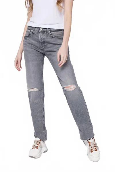 Rag & Bone Rosa Mid-rise Boyfriend Jean In Zeus In Multi