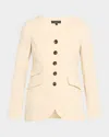 Rag & Bone Roslyn Linen Blazer In Neutral