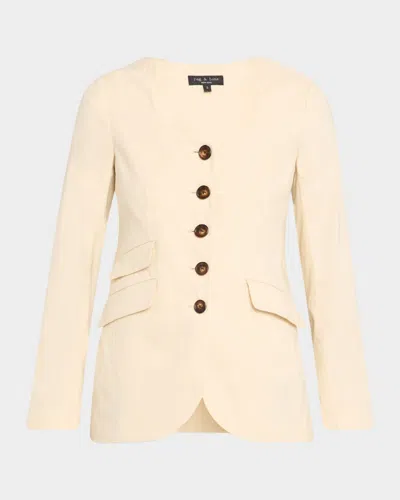 Rag & Bone Roslyn Linen Blazer
