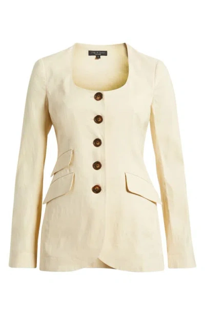 Rag & Bone Roslyn Linen Blend Blazer