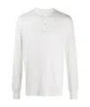 Rag & Bone Round-split Neck Long-sleeved Top