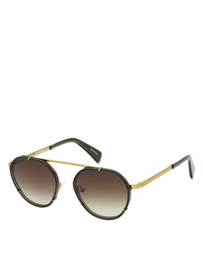 Rag & Bone Round Sunglasses, 51mm In Multi